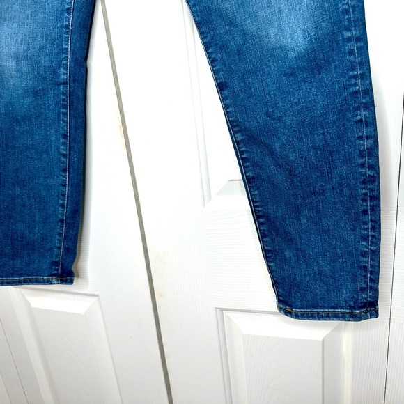 J Crew Toothpick straight leg blue jeans size 31P - Picture 7 of 9